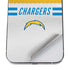 NFL Los Angeles Chargers White Striped iPhone 12 Pro Max Skin